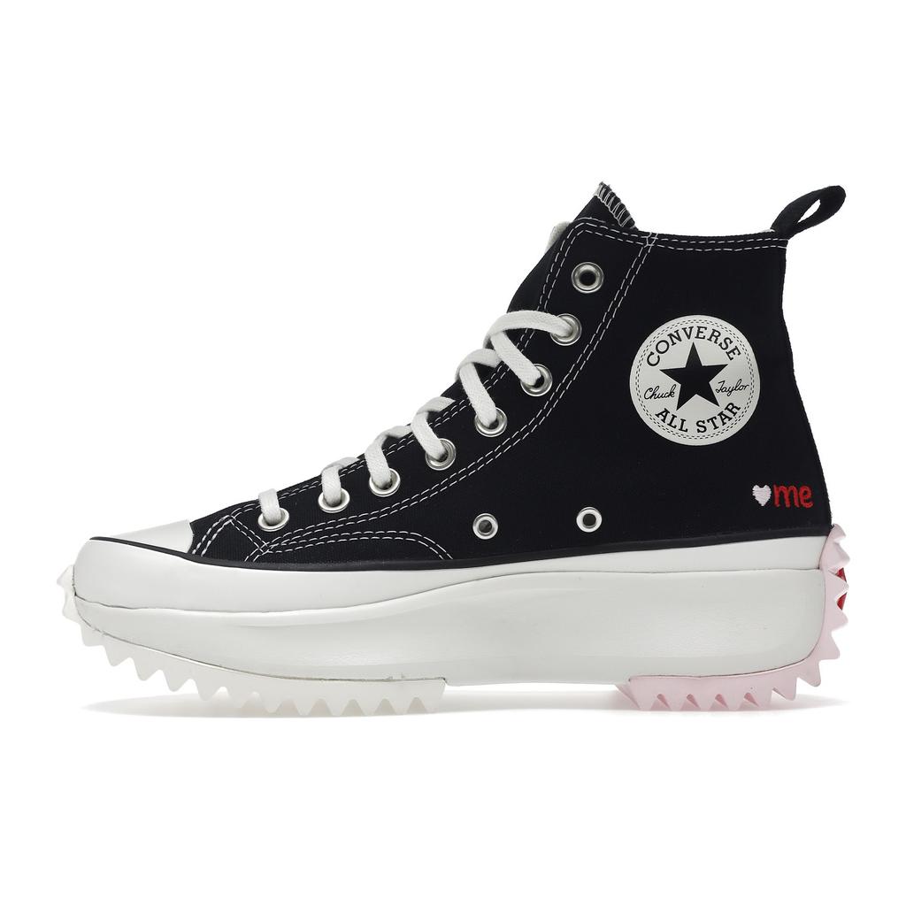 Converse Run Star Hike High Unisex Black Pink Red A01598C