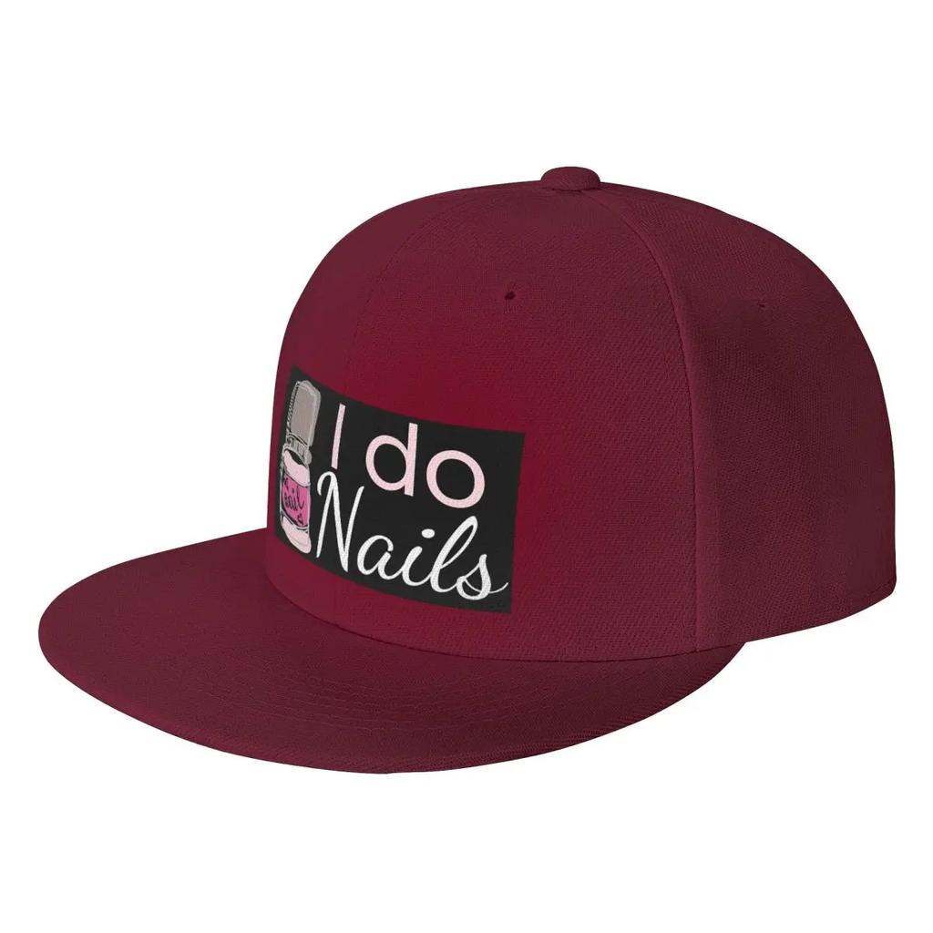 I Do Nails Fingernail Unisexicure Studio Baseball Caps Snapback Fashion Baseball Hats Breathable Casual Casquette for Unisex