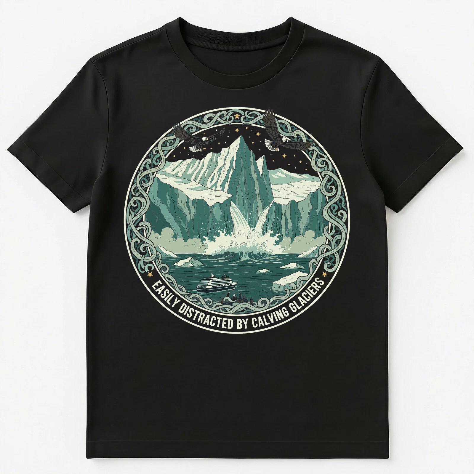 

Arctic Explorer Cruise Ship Calving Glacier Expedition Unisex T-Shirt 3XL