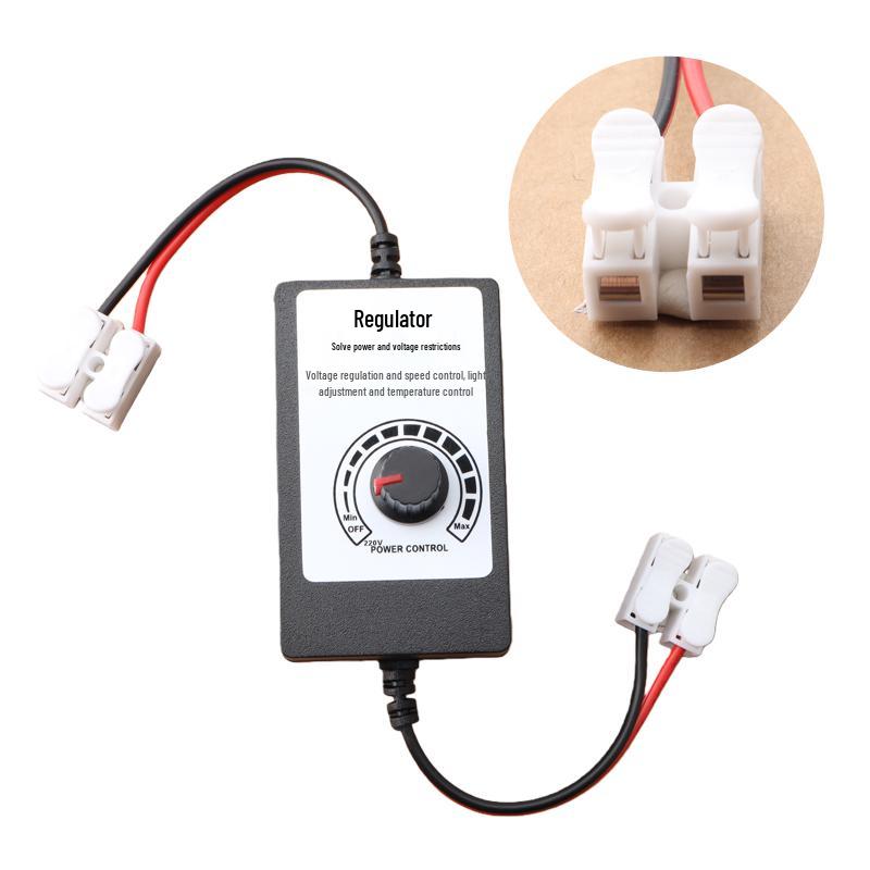 220V Stepless Fan & Motor Speed Controller for Grinders, Exhausts, & Ceiling Fans