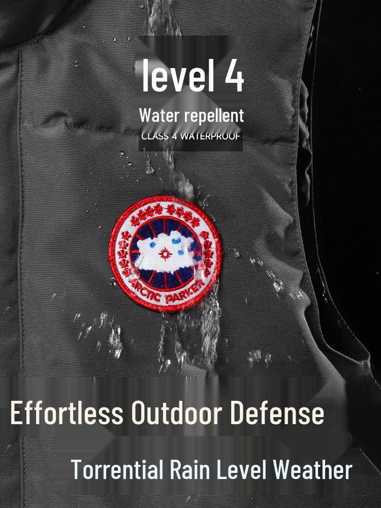 2025 Unisex Lockerer Schnitt Koreanischer Stil Herbst/Winter Daunen Arbeitsweste