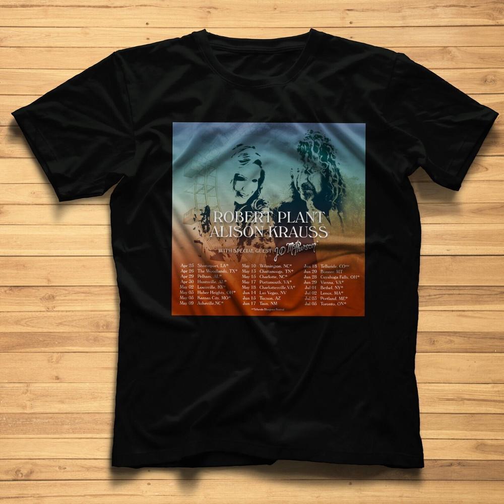 Robert Plant and Alison Krauss 2023 North American Tour Unisex Tshirt Size S-5XL Unisex T-Shirt L