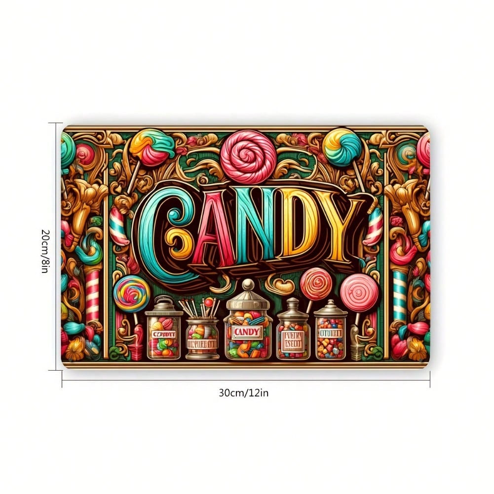 

Vintage Candy Tin Sign 8x12 Inch Retro Metal Wall Art Decor 20x30 разноцветный