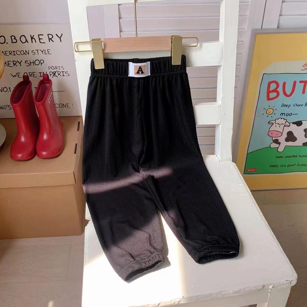New Children's Quick Drying Mosquito Proof Pants, Summer Ice Silk Cool Air-conditioned Pants, Casual Pants, Thin Version
