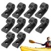 50Pcs Kayak Bungee  Hook Tie Down Hook Kayak Attachments J  Hook for Kayaks Canoes Rowing Boats Easy To Install