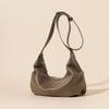 2026 New Large-Capacity Commuting Underarm Bag Versatile Genuine Leather Women's Shoulder Bag Cowhide Ladies Casual Crossbody Bag