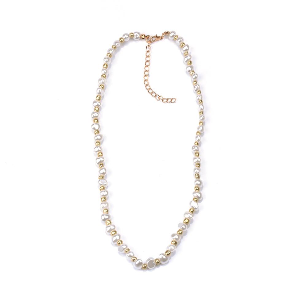 Creative Item Decoration Imitation Necklace Personalized Fashion Double-Layer Sweater Chain