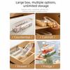 Clear Plastic Food Storage Box Airtight Fresh Keeper Box Keeper Box Pasta Storage Container  Fridge