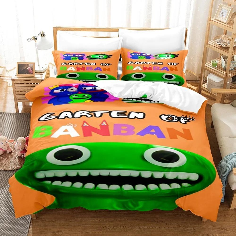 Garten Of Banban Bedding Set Cartoon Bed Linen Gift For Boys Kids Girls Home Decor Single Twin Full Size Cute Duvet Cover Sets