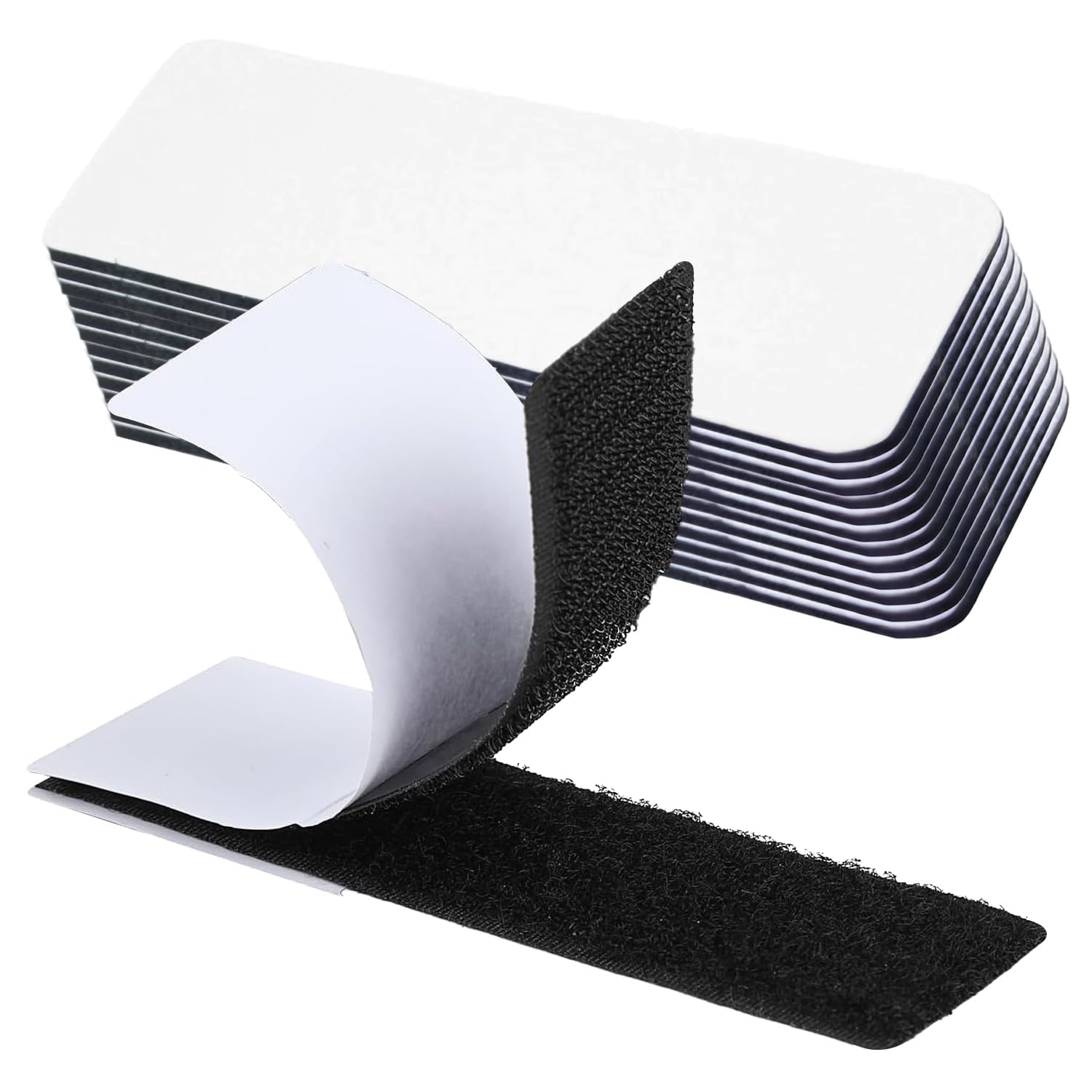 Velcro tape with double-sided tape, double-sided tape, super strong hook-and-loop 5×10cm