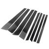Dla BMW X5 E70 2007-2013 Samochodowe Panele Dekoracyjne Słupki Nadkoli Drzwi Okna Czarna Pokrywa Dekoracja 2007 2008 2009 2010 2011 2012 2013 8 szt.