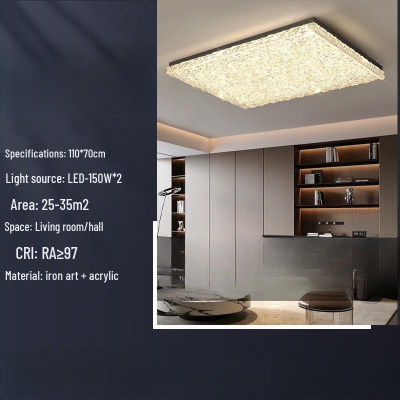 Full-Spectrum LED Ceiling Light with Stepless Dimming