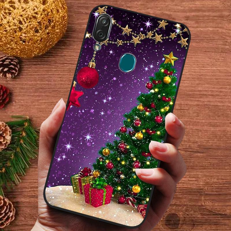 Christmas Painted Cover For ZTE Blade V10 Vita Case Soft Phone Cover For ZTE Blade A3 2019 L8 L9 L210 A51 A31 Lite A5 2020 Capa