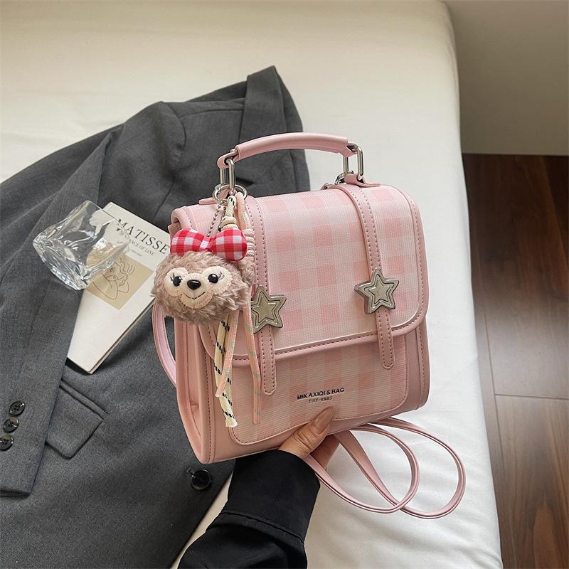 Schoolbag Foreign Style Simple Personality 1011 Spring New Bag Fashion Leisure Trend Backpack Women Niche Backpack