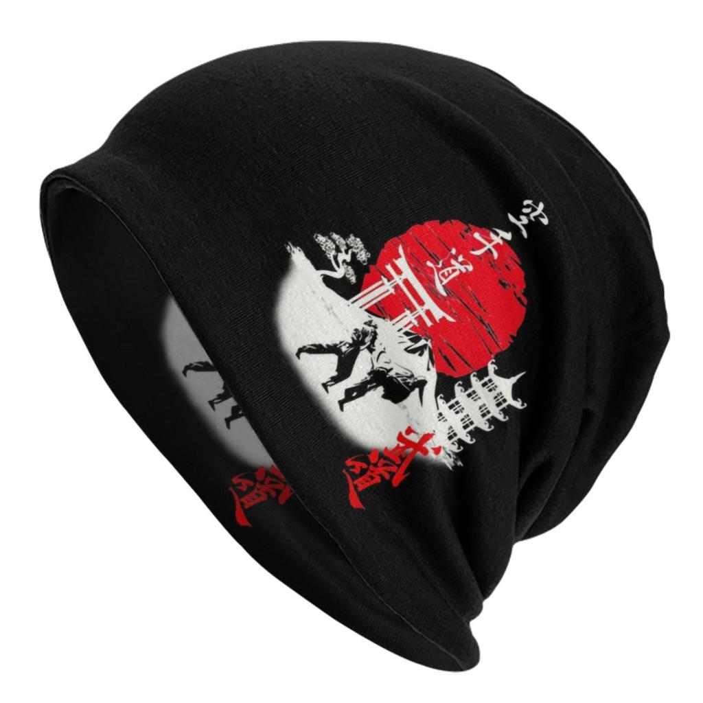 Kyokushi Karate Skullies Beanies Caps Unisex Women Unisex Fashion Winter Warm Knitting Hat Adult Martial Arts Bonnet Hats
