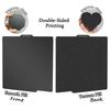 Für Bambu Lab A1 P1P P1S P2S X1 X1C X1E X2D Bauplatte 257x257mm Doppelseitiges Federstahlbett bambulab A1 PEI-Blech 3D-Drucker