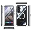 Tempered Glass Protector Case for Samsung galaxy A16 S24FE S24 Plus S23 Ultra A55 Transparent 360 Full Protective Clear TPU Case