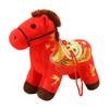 Cute Mini Horse Pendant Keychain Good Luck Horse Ornament Simulation Stuffed Animal Chinese Zodiac Horse Gift