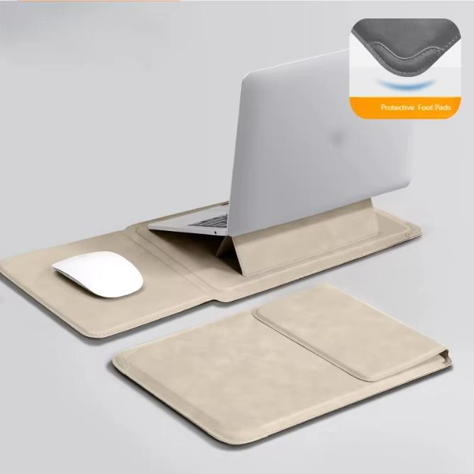 Laptop Sleeve Case 13 14 15 15.6 16Inch voor HP DELL Tas voor Notebook Case met Stand Mannen Vrouwen