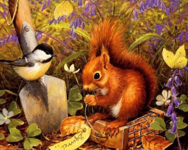 5D DIY Round / Square Diamond Painting Rhinoceros Animal Diamond Embroidery Cross Stitch Kit Cat Mosaic Picture Diamond Decoration Gift