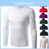 Classic Mens Slim Fit High Neck Knitted Sweater Comfortable Turtleneck Jumper