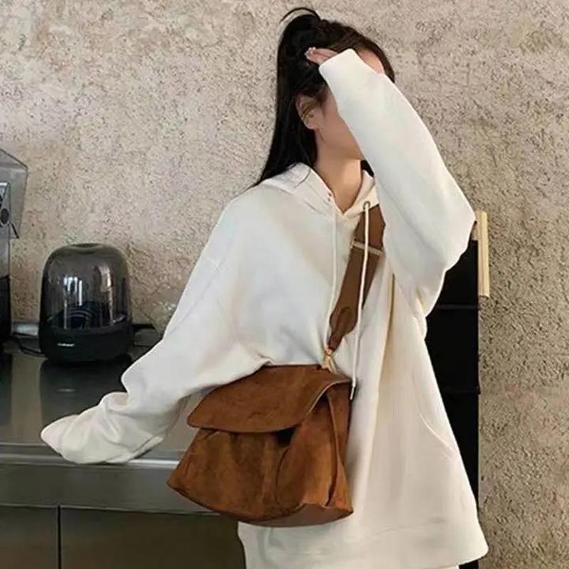 Winter Fashion Luxury Shoulder Bags For Women Retro Pu Leather Flap Crossbody Bag