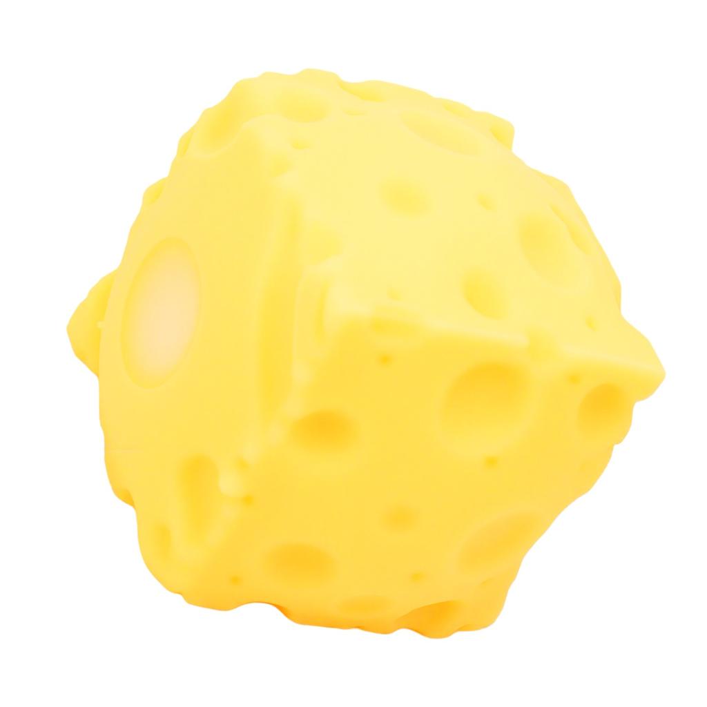 Cheese Block Squeeze Toy Slow Rising Soft Simulation Food Squeeze Toy Cute Desk Decor Office Classroom Birthday Gift