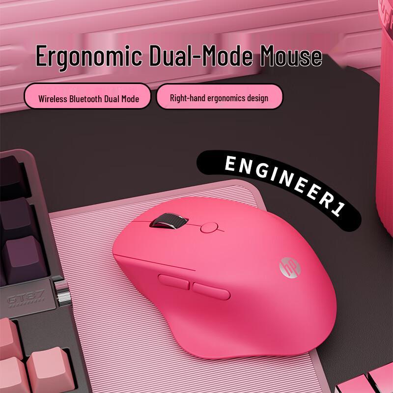 HP Ergonomic Silent Wireless Dual Mode Mouse
