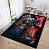 Halloween horror horror theme Stranger Things carpet home living room decoration table and chairs anti slip door mat outdoor picnic mat carpet A6