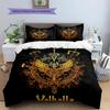 Viking battle axe  Pattern Bedding Quilt Set Quilt Cover Pillowcase Home Decoration  Gift (1 * duvet cover + 2 * pillowcase, without core)