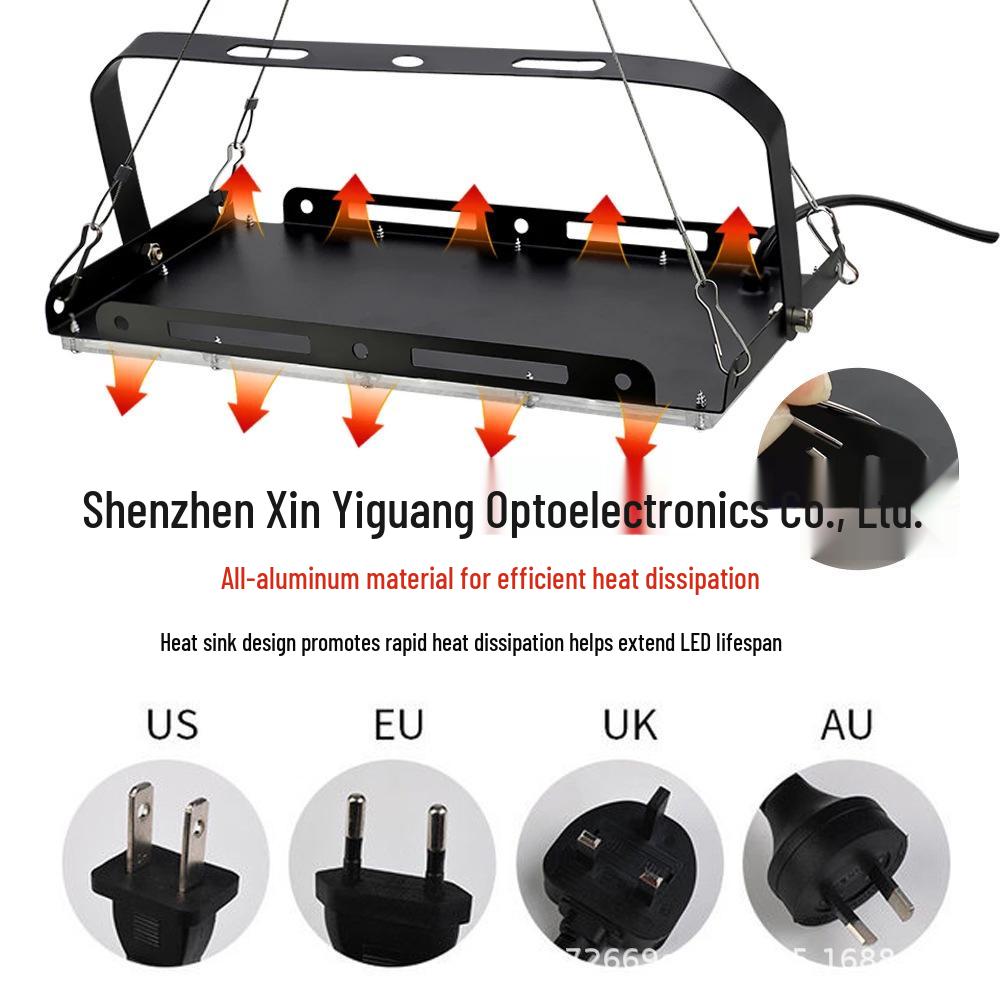 500W Full Spectrum LED Grow Light for Seedlings and Plants