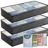 Clothes Storage Bin With Foldable Design And Large Capacity For Bedroom Organization