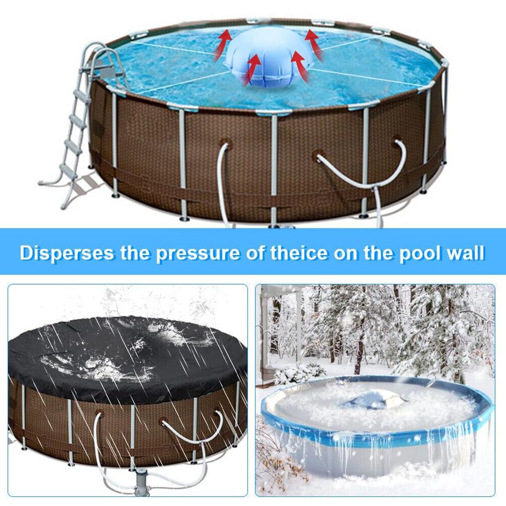 Winter Swimming Pool Air Pillow Winter Inflatable Pool Pillow Kit with Rope for Above Ground Swimming Pool