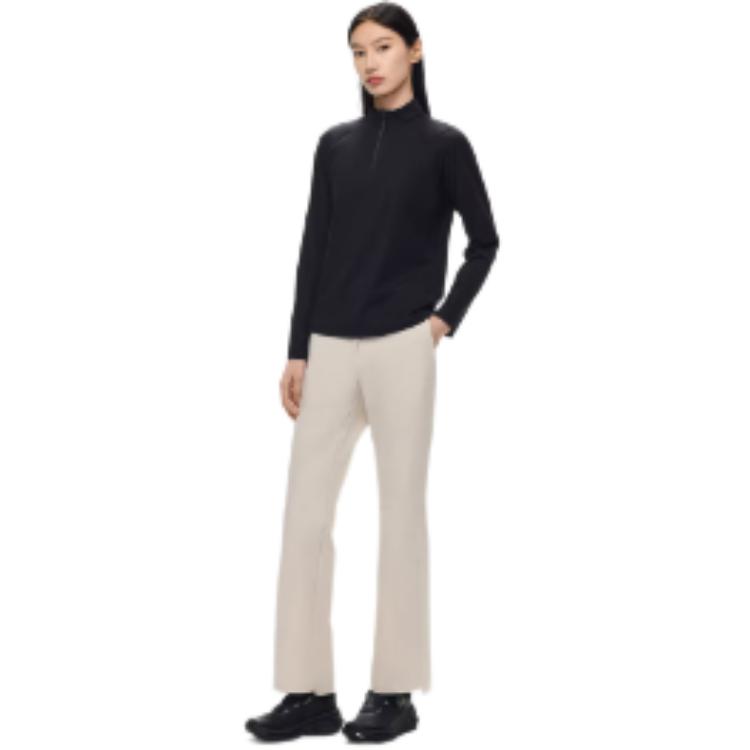 Anta Champion All-Weather Series Solid Color Soft Simple Versatile Casual Pants Women Bottoms 162610501-2