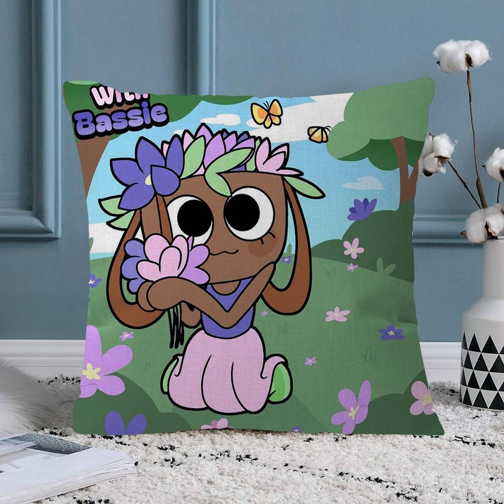 Game DDandys World Pillow Cover Sofa Cushion Cover Home Room Decoration Children Gift