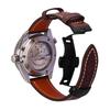 Maßgeschneidertes Weiches Und Dünnes Leder Uhrenarmband 22 24 Mm Smart Schnellverschluss Rohansatz Schmetterlingsverschluss Herrenarmband