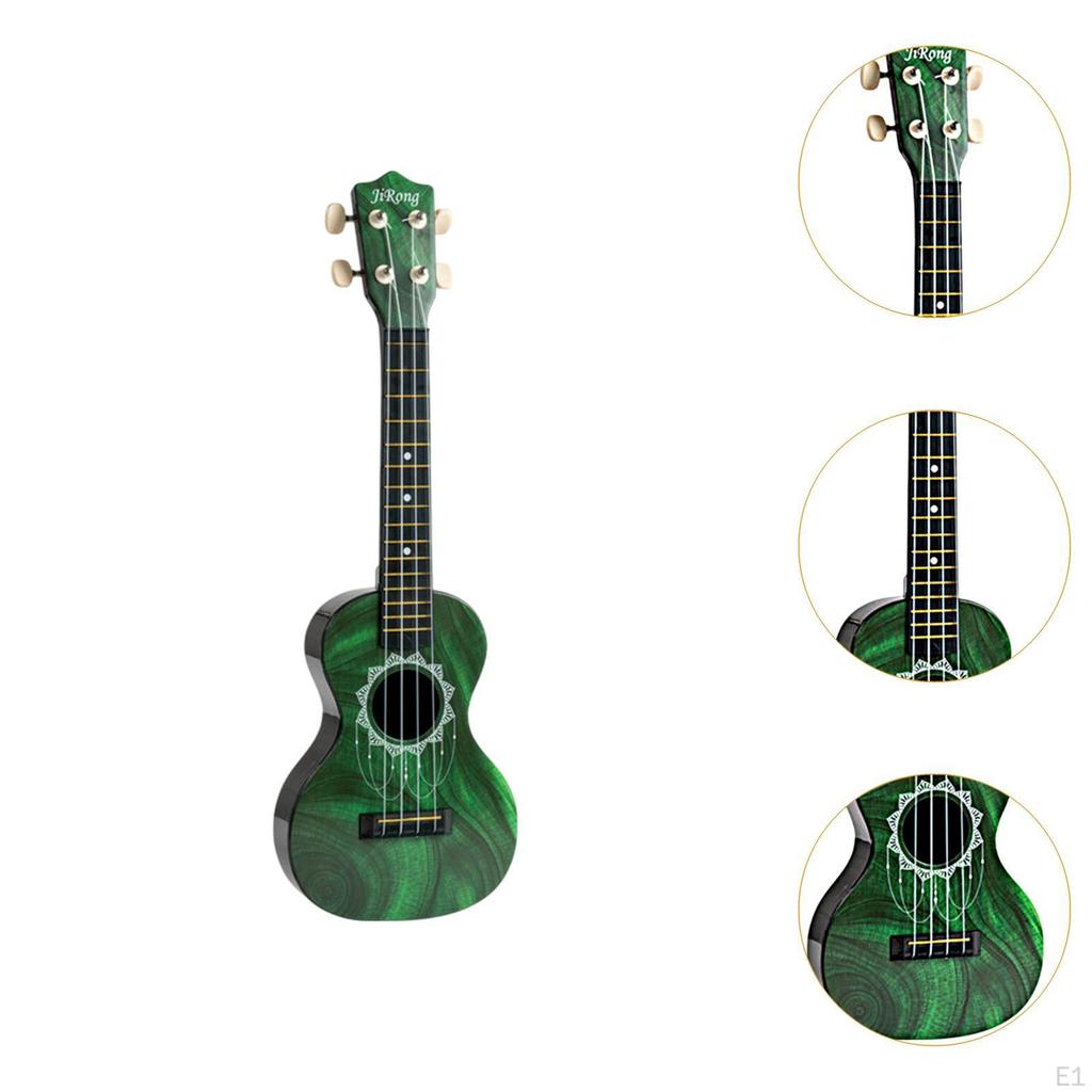 Dziecięce ukulele zabawka muzyczna gitara czterostrunowa lekki instrument dla młodych uczniów