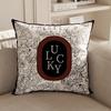 Modern Minimalist Decoration French Cream Style Sofa Pillow Living Room Cushion Black and White High-end Pillow Cover