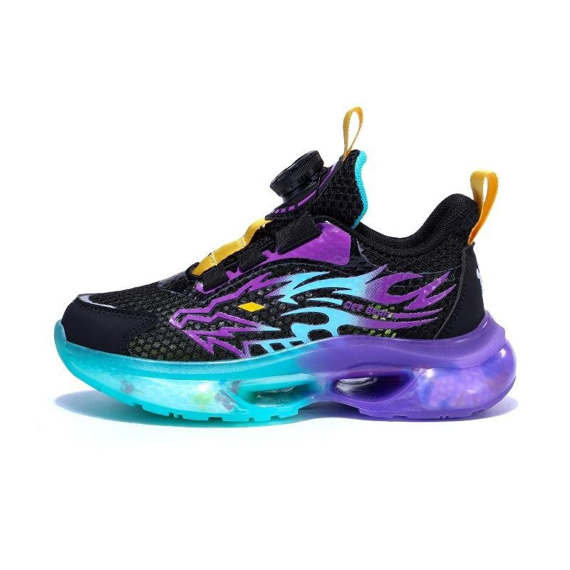 Kids Boys Breathable Mesh Soft Sole Athletic Running Sports Sneakers