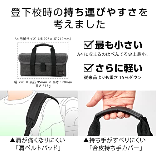 Pentel Paint Set, Art Supplies, Washable, Compact Model, Black, Includes Cloth, ZST32-AG