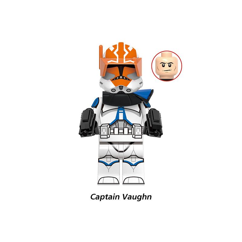 The Wars Star Clone Wars Building Block Cody Fox Vaughn Kid Assembled Toy Puzzle