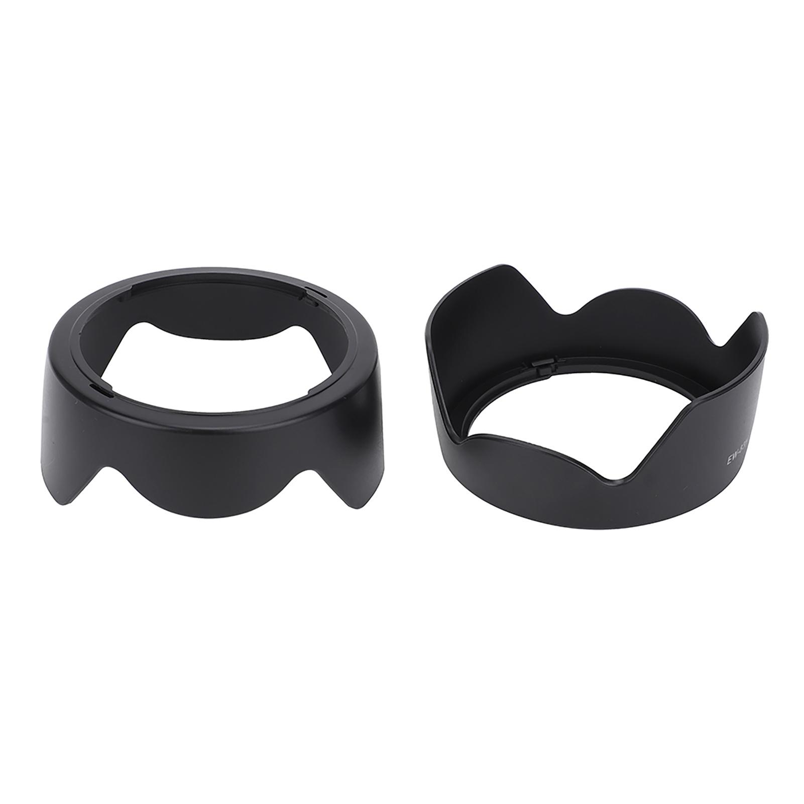 

2 шт. EW-83H Пластиковая черная бленда для объектива с креплением для камеры, подходит для объектива Canon EF 24-105mm f4L IS USM