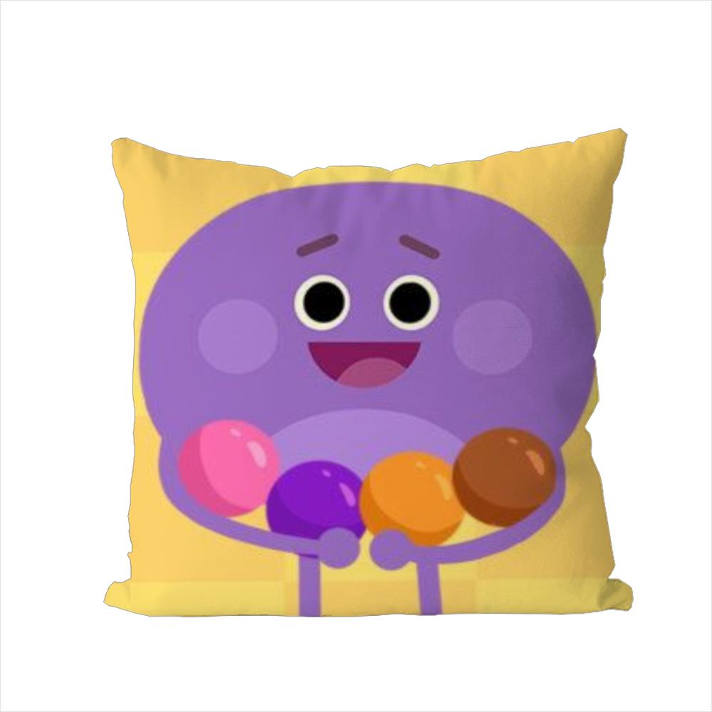 THE Bumble Nums Humble Pillow Case For Car Sofa Decorative Home Doublesided Print Plush Square Throw Pillow Cushion Cover 30x30cm