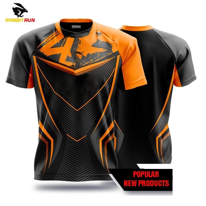 Nuove T-shirt da Uomo per Uomo Magliette Asciugatura Rapida Magliette Uniformi Abbigliamento Competizione di Giochi T-shirt Stampate Ragazzi Traspirante Sport