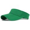Cappello con visiera parasole per sport all'aperto, con parte superiore aperta, traspirante, regolabile, stile baseball, cappello parasole per tennis, golf, corsa