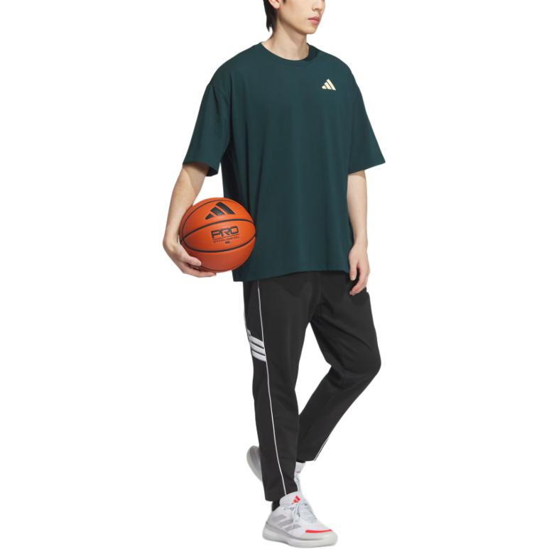 Adidas Basketball Ss25 Intercon T-Shirt Mode Lässig Rundhals Bequem Kurzarm T-Shirt Unisex Oberteile KD4291