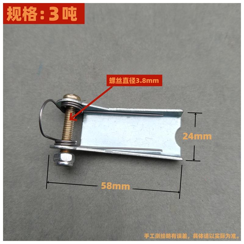 American Style Safety Latch Ring Eye Hook with Anti-Drop Spring Card for Lifting