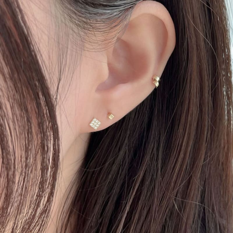 Youngglow 14k Double Band Piercing