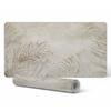 Gaming Mouse Pad and Keyboard Pad Delicate Leaf Background 90X45 Cm