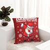 Dabbing Santa Through The Snow Pillowcase Soft Polyester Cushion Cover Decorative Christmas Dab Throw Pillow Case Cover Home